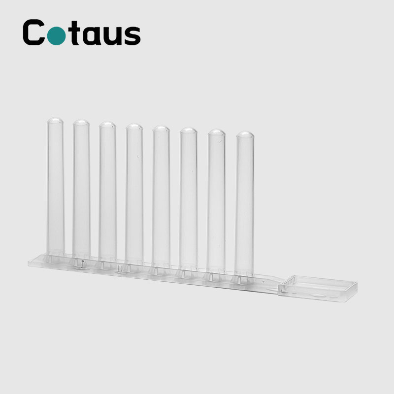 96 Ọfọn 8-Strip Magnetic Extraction Tip Comb